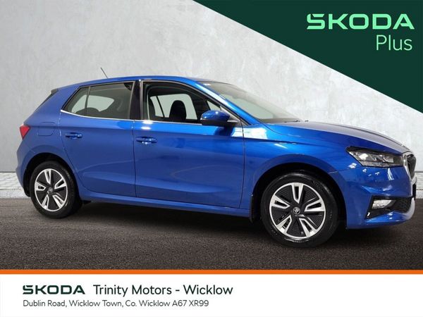 Skoda Fabia Hatchback, Petrol, 2023, Blue
