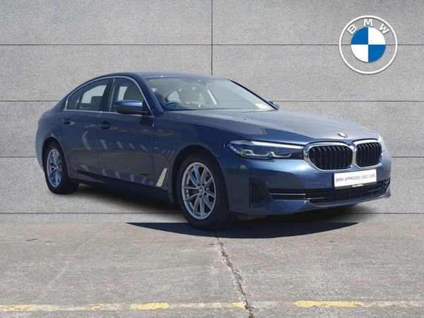 BMW 5-Series Saloon, Diesel, 2023, Blue