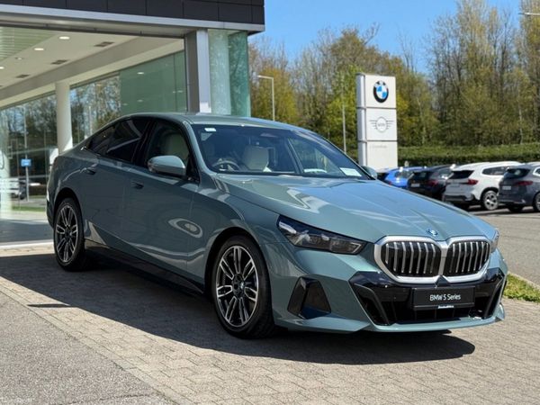 BMW 5-Series Saloon, Petrol Plug-in Hybrid, 2026, Green