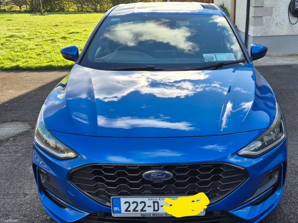 Ford Focus Hatchback, Petrol, 2022, Blue