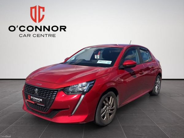 Peugeot 208 Hatchback, Petrol, 2020, Red