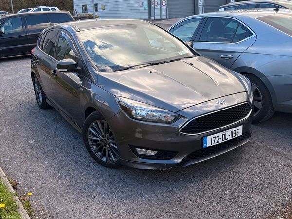 Ford Focus Hatchback, Diesel, 2017, Grey