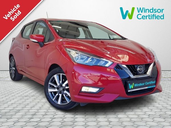 Nissan Micra Hatchback, Petrol, 2019, Red