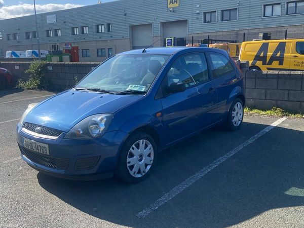 Ford Fiesta Hatchback, Petrol, 2008, Blue