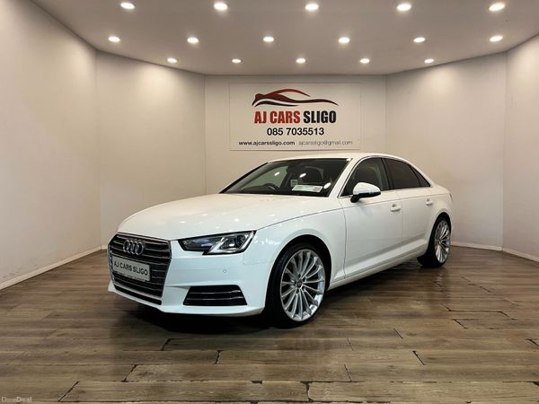 Audi A4 Saloon, Diesel, 2017, White