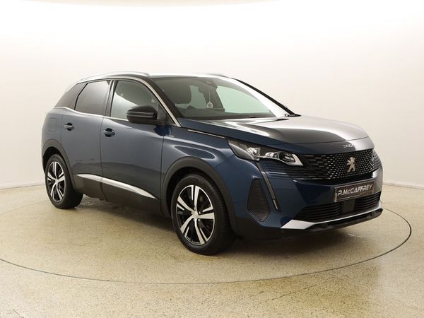 Peugeot 3008 SUV, Petrol Hybrid, 2021, Blue