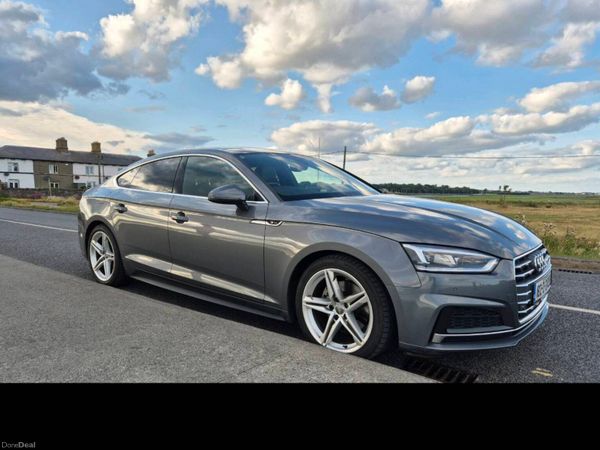 Audi A5 Hatchback, Petrol, 2018, Grey