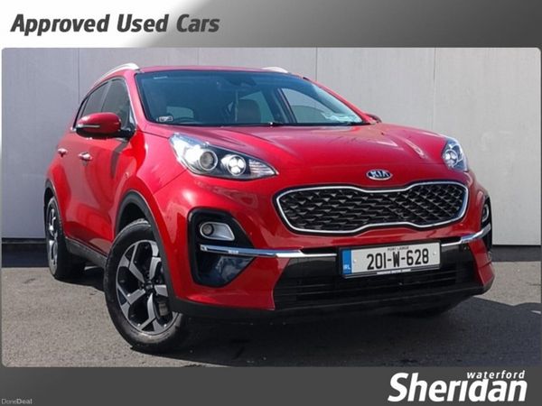 Kia Sportage SUV, Diesel, 2020, Red