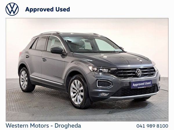 Volkswagen T-Roc SUV, Petrol, 2022, Grey