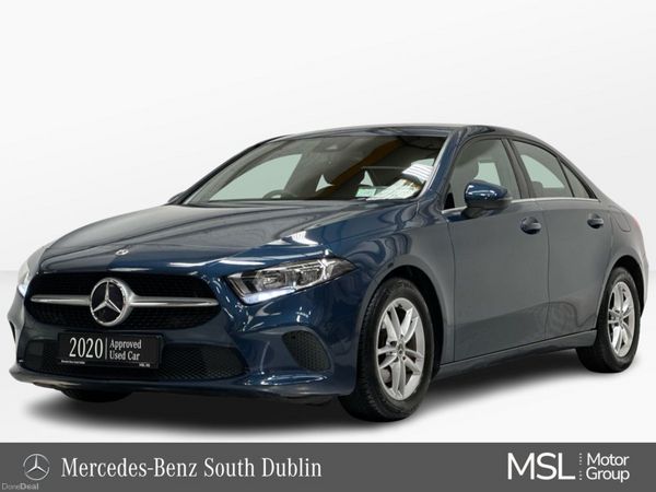 Mercedes-Benz A-Class Saloon, Diesel, 2020, Blue