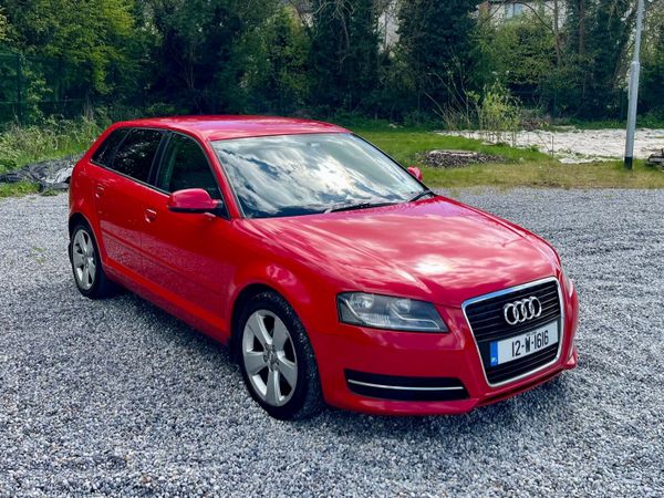 Audi A3 Hatchback, Diesel, 2012, Red