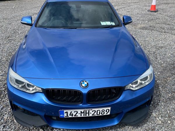 BMW 4-Series Coupe, Diesel, 2014, Blue