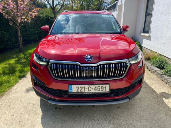 Skoda Kodiaq SUV, Diesel, 2022, Red
