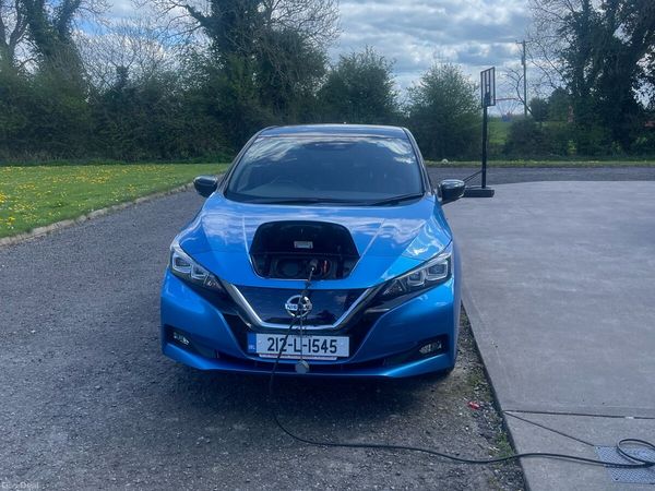 Nissan Leaf Hatchback, Electric, 2021, Blue