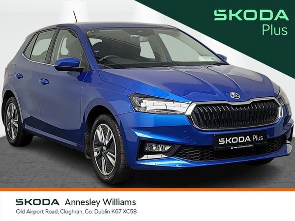 Skoda Fabia Hatchback, Petrol, 2023, Blue