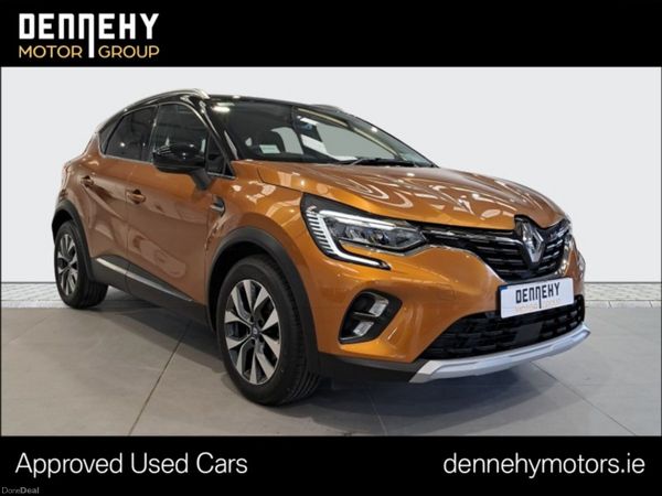 Renault Captur Hatchback, Petrol Plug-in Hybrid, 2021, Orange
