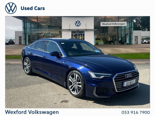 Audi A6 Saloon, Diesel, 2021, Blue