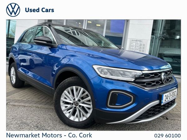 Volkswagen T-Roc SUV, Petrol, 2024, Blue