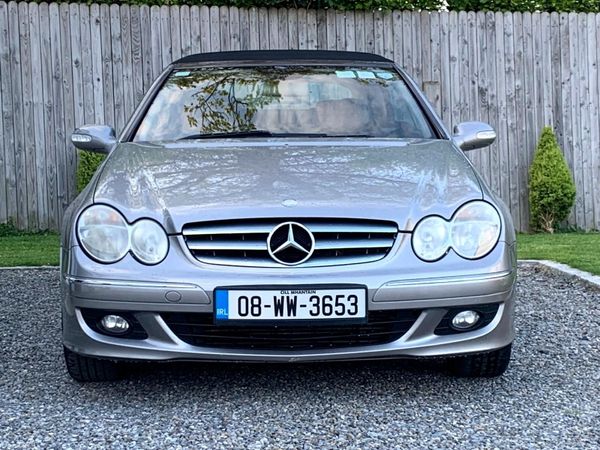 Mercedes-Benz CLK Convertible, Petrol, 2008, Silver