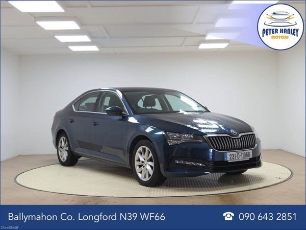 Skoda Superb Saloon, Diesel, 2023, Blue