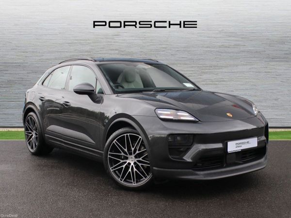 Porsche Macan SUV, Electric, 2026, Grey