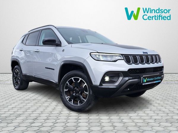 Jeep Compass SUV, Petrol Hybrid, 2023, Silver