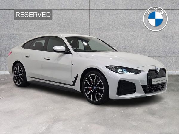 BMW i4 Saloon, Electric, 2022, White
