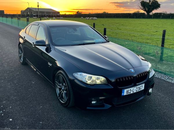 BMW 5-Series Saloon, Diesel, 2016, Black