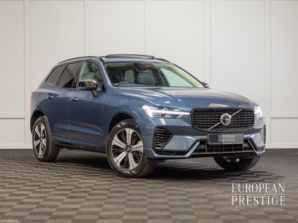 Volvo XC60 SUV, Petrol Plug-in Hybrid, 2024, Blue