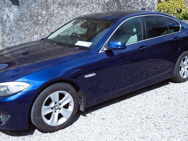 BMW 5-Series Saloon, Diesel, 2012, Blue