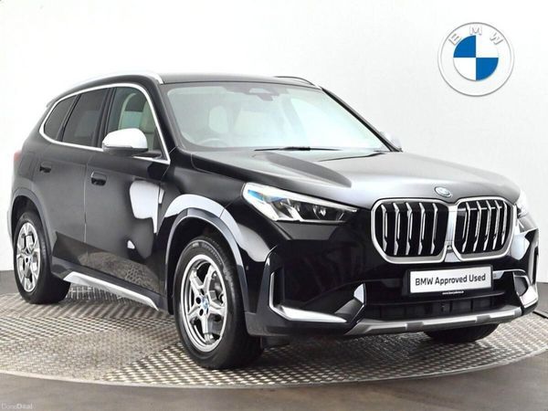 BMW X1 SUV, Petrol Plug-in Hybrid, 2024, Black