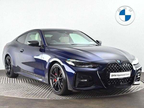 BMW 4-Series Coupe, Diesel, 2023, Blue