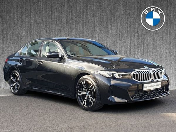 BMW 3-Series Saloon, Petrol Plug-in Hybrid, 2024, Black