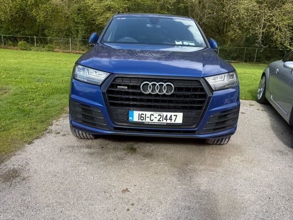Audi Q7 SUV, Diesel, 2016, Blue