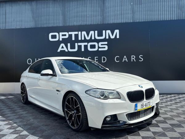 BMW 5-Series Saloon, Diesel, 2015, White
