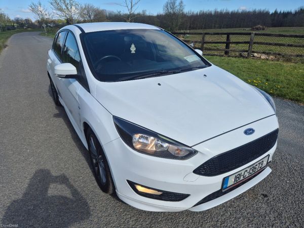 Ford Focus Hatchback, Diesel, 2018, White