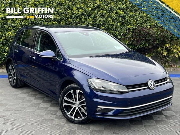 Volkswagen Golf Hatchback, Diesel, 2020, Blue