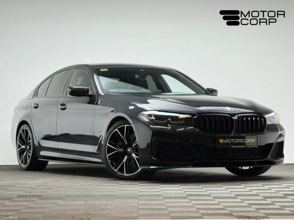 BMW 5-Series Saloon, Diesel, 2021, Black