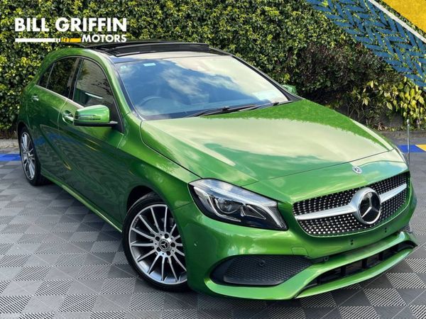 Mercedes-Benz A-Class Hatchback, Petrol, 2017, Green