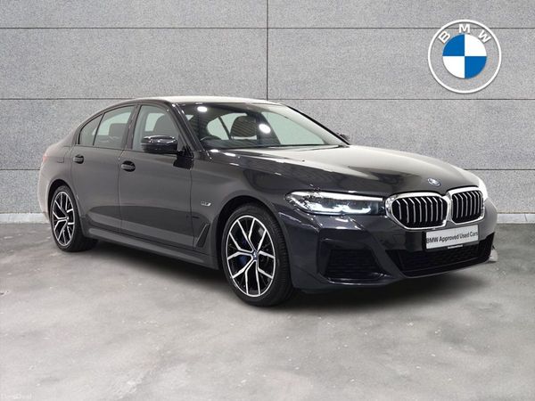 BMW 5-Series Saloon, Petrol Plug-in Hybrid, 2022, Grey