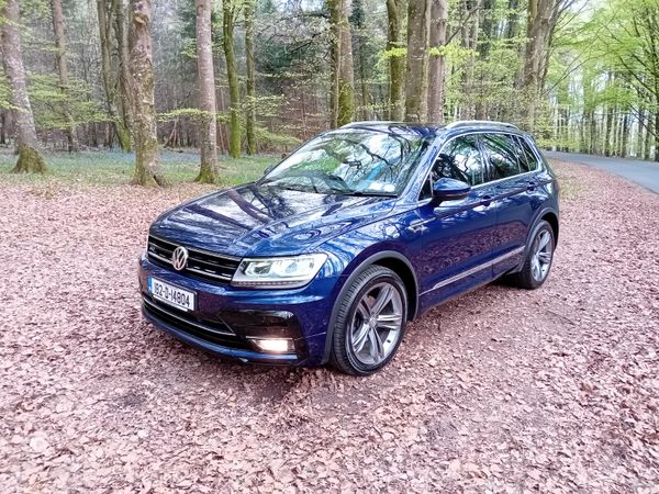 Volkswagen Tiguan SUV, Diesel, 2018, Blue