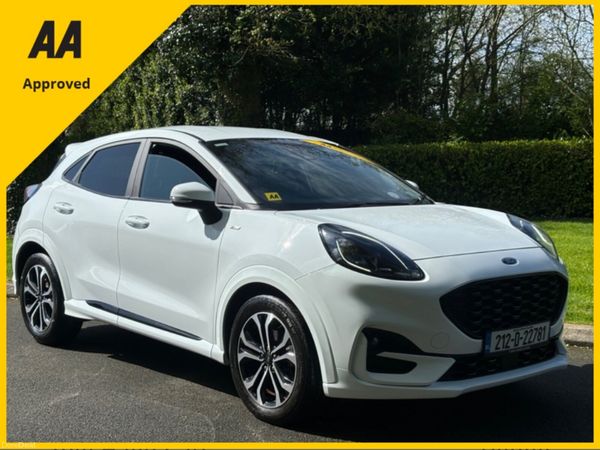 Ford Puma MPV, Petrol Hybrid, 2021, White