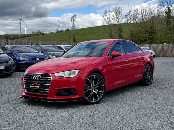 Audi A4 Saloon, Diesel, 2017, Red