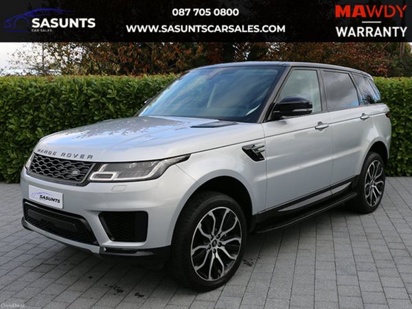 Land Rover Range Rover Sport SUV, Petrol Hybrid, 2021, Silver