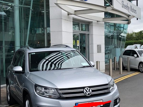 Volkswagen Tiguan SUV, Diesel, 2016, Silver