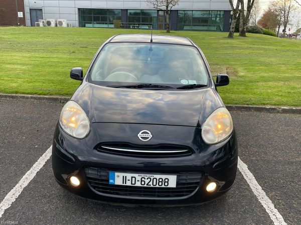 Nissan March Hatchback, Petrol, 2011, Green