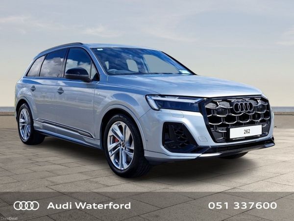 Audi Q7 SUV, Petrol Plug-in Hybrid, 2026, Silver