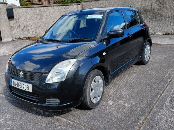 Suzuki Swift Hatchback, Petrol, 2007, Black