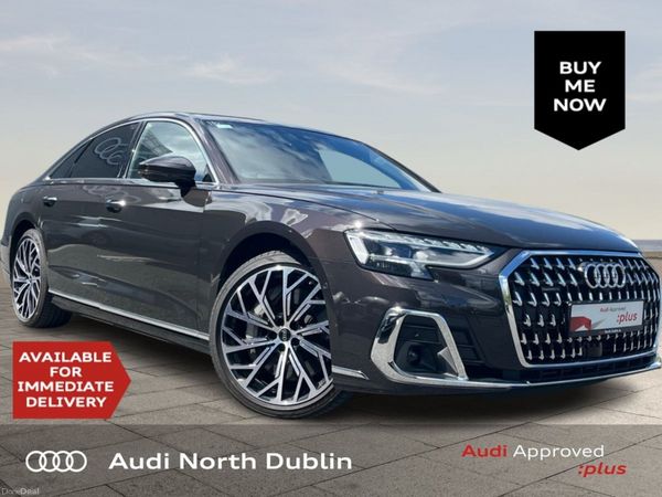 Audi A8 Saloon, Petrol Plug-in Hybrid, 2025, Brown