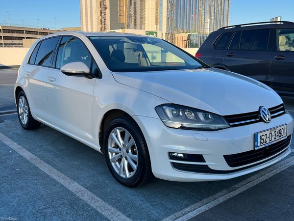 Volkswagen Golf Hatchback, Petrol, 2015, White